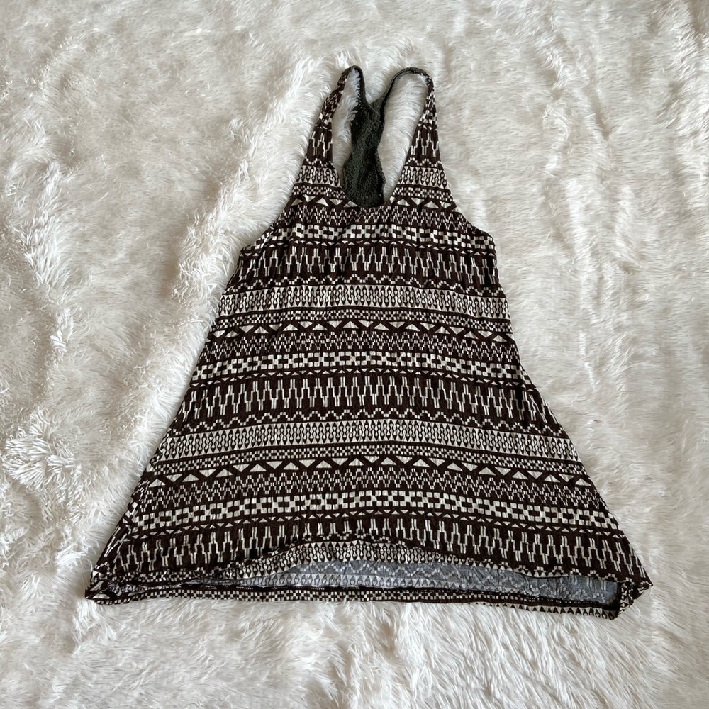 3 for $15 SALE:Twentyone print tank knitted detail
